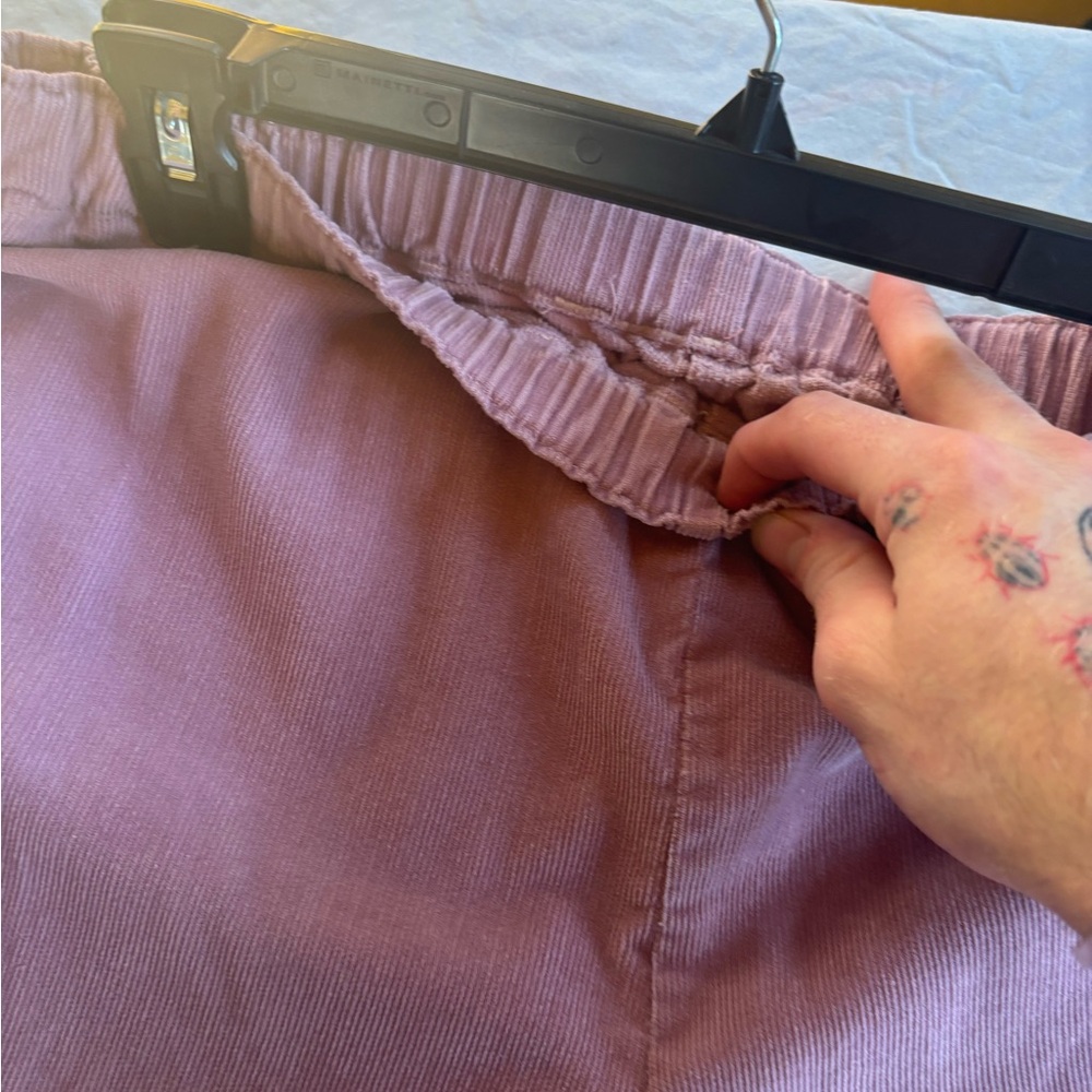 Pink Mens Corduroy pants